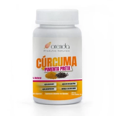 Imagem Cúrcuma + Pimenta preta Orenda